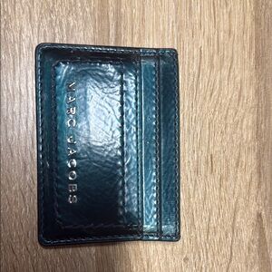 Marc Jacobs Teal Card Holder